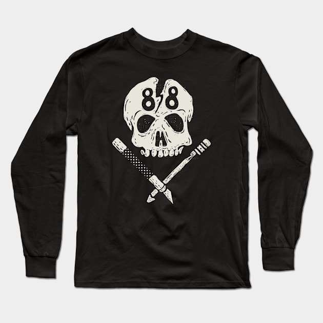 Born to hate in '88 Long Sleeve T-Shirt by andbloom